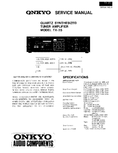 ONKYO hfe   tx-25 service  ONKYO Audio TX-25 hfe_onkyo_tx-25_service.pdf