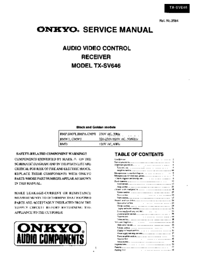 ONKYO TX-SV646  ONKYO Audio TX-SV646 TX-SV646.pdf