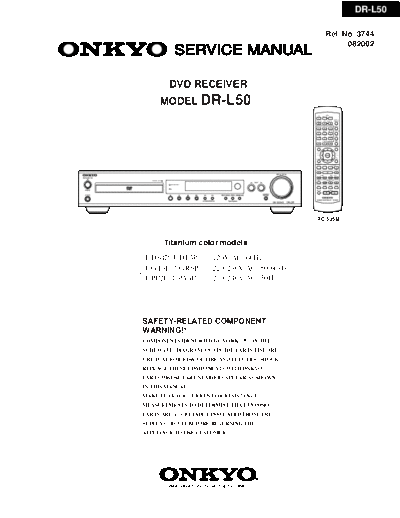 ONKYO dr-l50jpsm 761  ONKYO DVD DR-L50 dr-l50jpsm_761.pdf