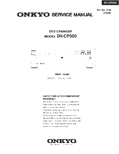 ONKYO hfe onkyo dv-cp500 service en  ONKYO DVD DV-CP500 hfe_onkyo_dv-cp500_service_en.pdf