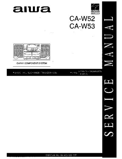 AIWA aiwa ca-w52 ca-w53 sm  AIWA Audio CA-W52 aiwa_ca-w52_ca-w53_sm.pdf