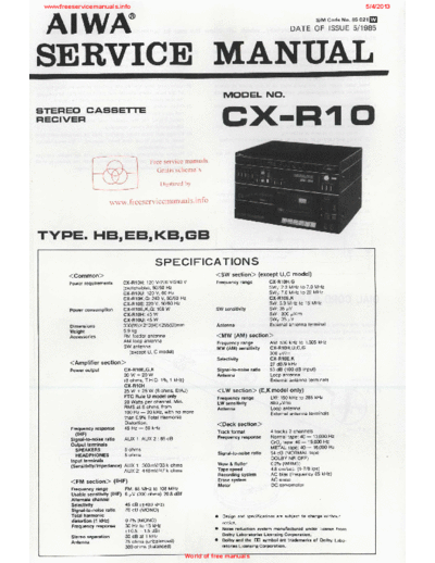 AIWA cx-r10  AIWA Audio CX-R10 cx-r10.pdf