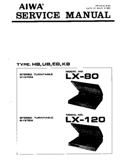 AIWA Aiwa-LX-80-Service-Manual  AIWA Audio LX-80 Aiwa-LX-80-Service-Manual.pdf