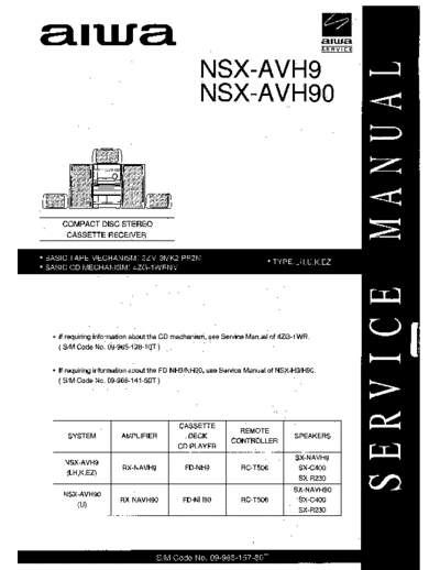 AIWA aiwa nsx-avh9 nsx-avh90  AIWA Audio NSX-AVH9 aiwa_nsx-avh9_nsx-avh90.pdf