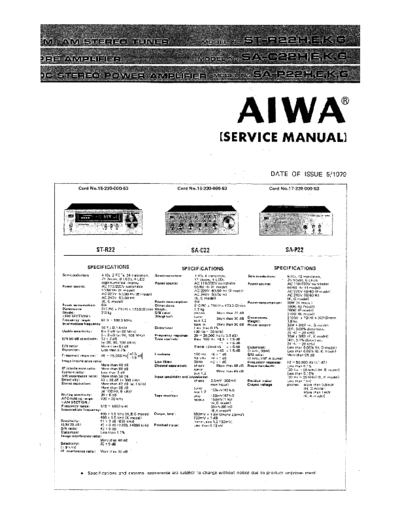 AIWA aiwa st-r22 sa-c22 sa-p22  AIWA Audio ST-R22 SA-C22 SA-P22 aiwa_st-r22_sa-c22_sa-p22.pdf