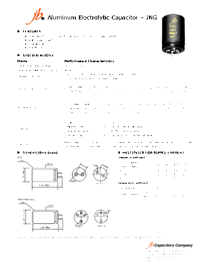 JB Capacitors [Snap-in] JNG Series  . Electronic Components Datasheets Passive components capacitors JB JB Capacitors [Snap-in] JNG Series.pdf