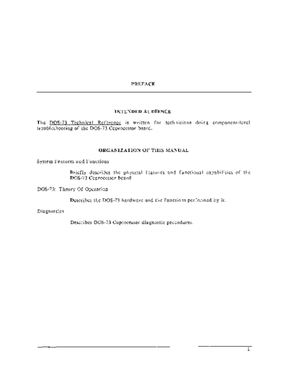 AT&T DOS-73 Technical Reference  AT&T 3b1 hardware DOS-73_Technical_Reference.pdf