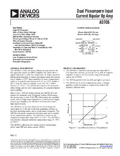 Agilent AD706  Agilent 3457A pdf AD706.pdf