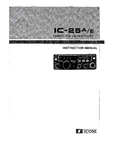 Icom IC25 user  Icom IC25_user.pdf