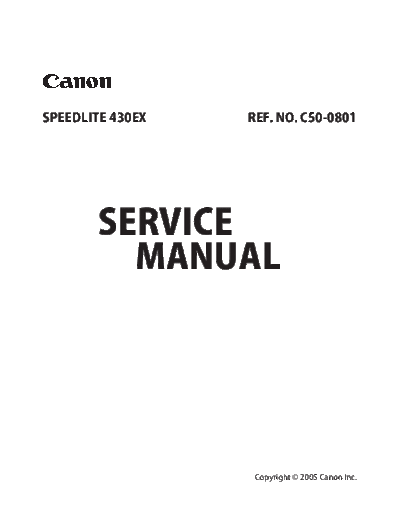 CANON 430ex Preface  CANON Camera Speedlight  430EX 430ex_Preface.pdf
