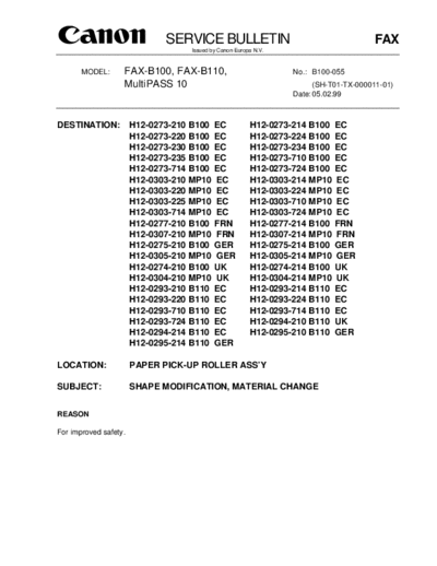 CANON B100 055  CANON Fax B100 B100_055.PDF