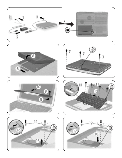 Compaq-HP REPLACING MODEM  Compaq-HP HP_COMPAQ HP COMPAQ SERIES REPLACING MODEM.pdf