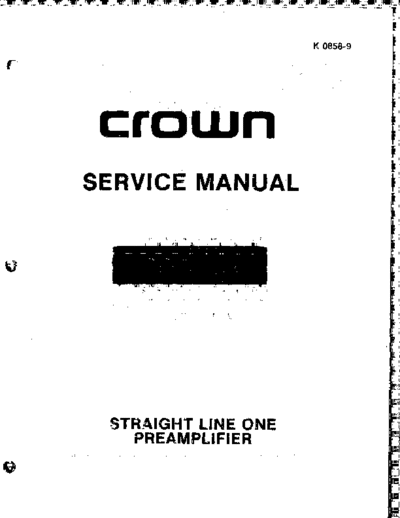 Crown International Crown+SL-1+AUDIO  Crown International Audio SL-1 Crown+SL-1+AUDIO.pdf