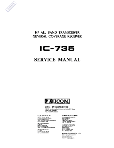 Icom IC735 serv  Icom IC735_serv.pdf