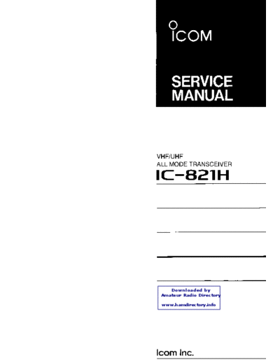 Icom IC821H serv CKR  Icom IC821H_serv_CKR.pdf