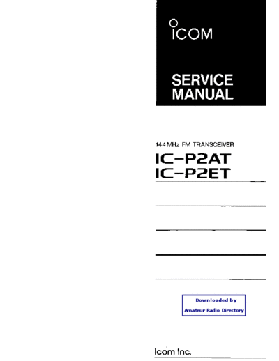 Icom IC-P2ET serv  Icom IC-P2ET_serv.pdf
