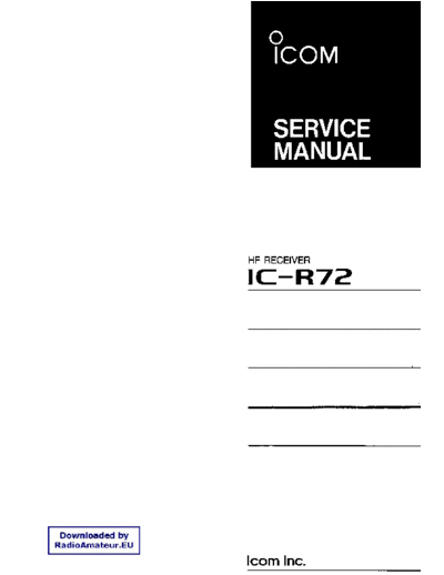 Icom IC-R72 serv  Icom IC-R72_serv.pdf