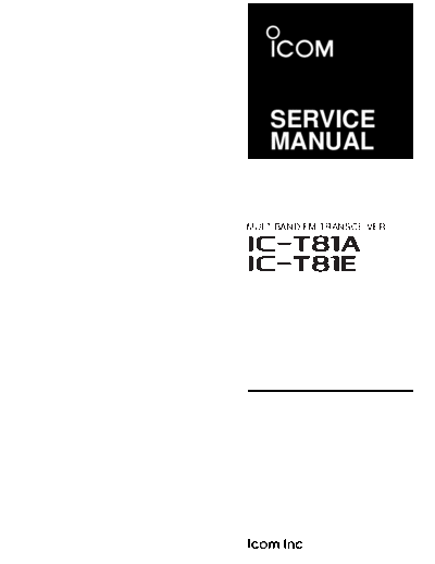 Icom IC-T81 SM  Icom IC-T81_SM.pdf