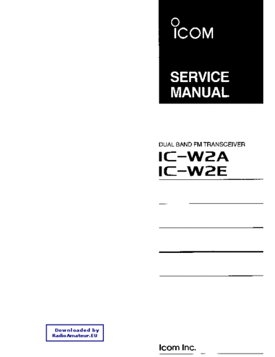 Icom IC-W2 serv  Icom IC-W2_serv.pdf