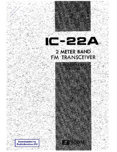 Icom IC22A user  Icom IC22A_user.pdf