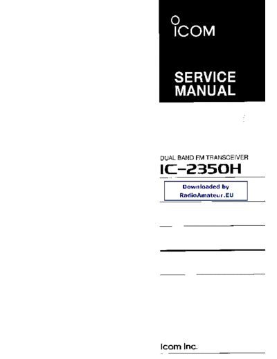 Icom IC2350H serv  Icom IC2350H_serv.pdf