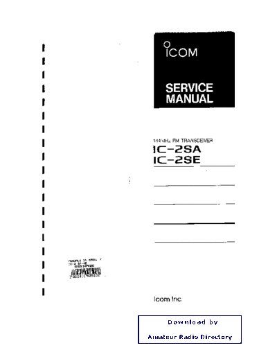 Icom IC2SE serv  Icom IC2SE_serv.pdf