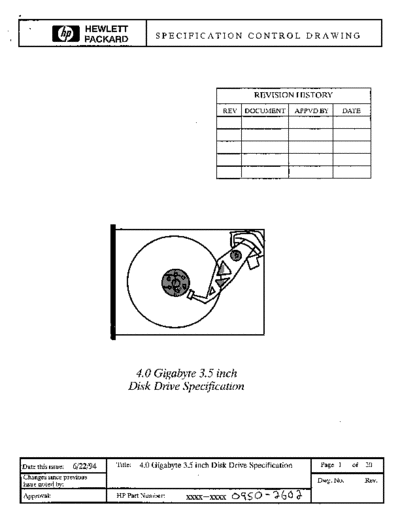 HP 0950-2602 4.0gb 3.5 Inch Jun94  HP disc scsi 0950-2602_4.0gb_3.5_Inch_Jun94.pdf