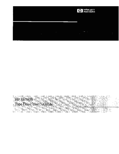 HP 88780-90010 UsersMan May90  HP tape 88780 88780-90010_UsersMan_May90.pdf