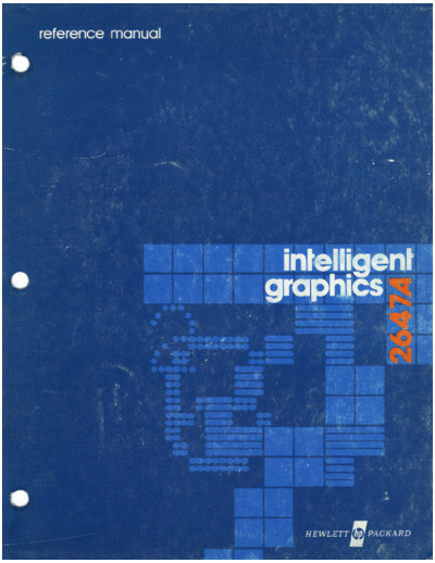 HP 02647-90002 2647A Reference Apr79  HP terminal 264x 02647-90002_2647A_Reference_Apr79.pdf