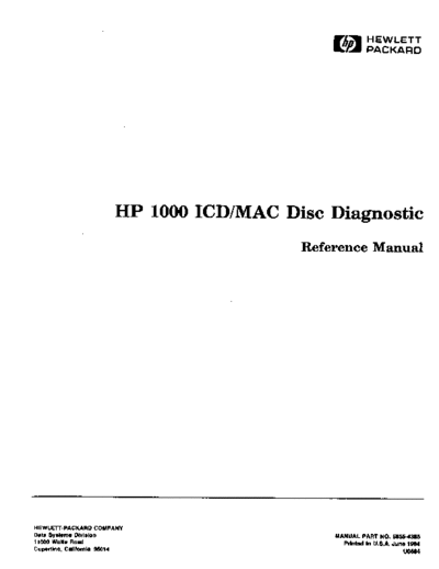 HP 5955-4355 MACdiscDiag Jun84  HP 21xx diag 5955-4355_MACdiscDiag_Jun84.pdf