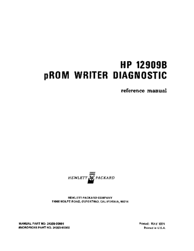 HP 24360-90001 May-1974  HP 1000 Diagnostics 24360-90001_May-1974.pdf