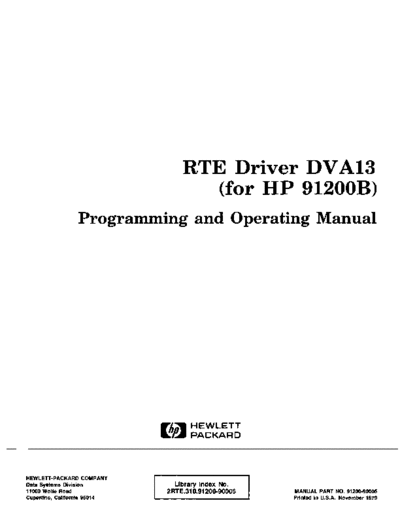 HP 91200-90005 Nov-1979  HP 1000 RTE-IVB 91200-90005_Nov-1979.pdf
