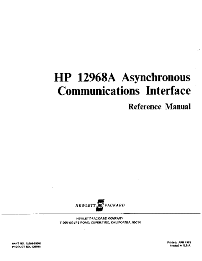 HP 12968-90001 serialIntfApr78  HP 21xx interfaces 12968-90001_serialIntfApr78.pdf