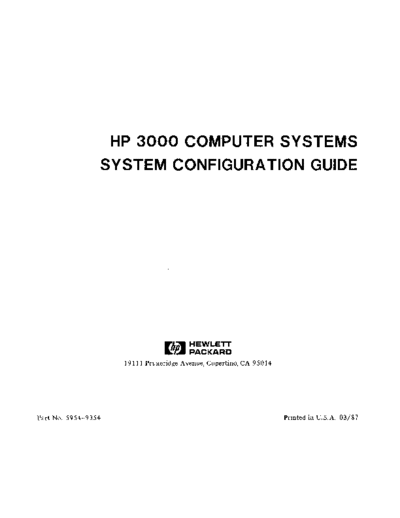 HP 5954-9354 HP 3000 Computer Systems System Configuration Guide Mar87  HP 3000 configurationGuide 5954-9354_HP_3000_Computer_Systems_System_Configuration_Guide_Mar87.pdf