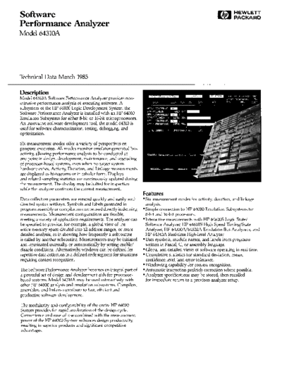 HP 5953-9272 Software Performance Analyzer Mar-1985  HP 64000 brochures 5953-9272_Software_Performance_Analyzer_Mar-1985.pdf