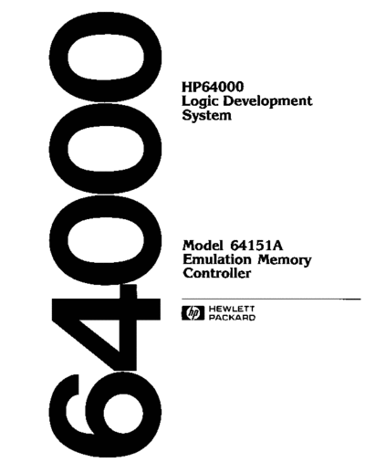 HP 64151-90901 May-1982  HP 64000 hardware 64151-90901_May-1982.pdf