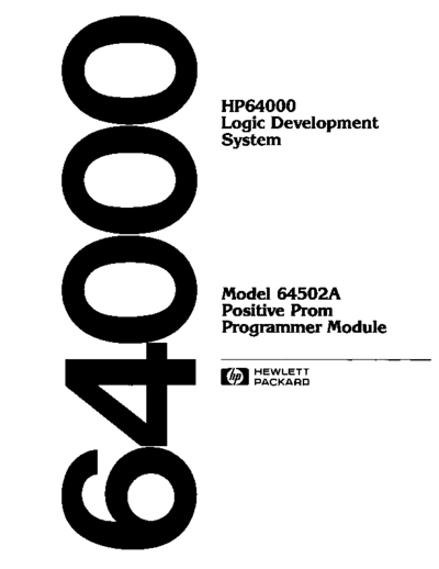 HP 64502-90903 Sep-1982  HP 64000 hardware 64502-90903_Sep-1982.pdf