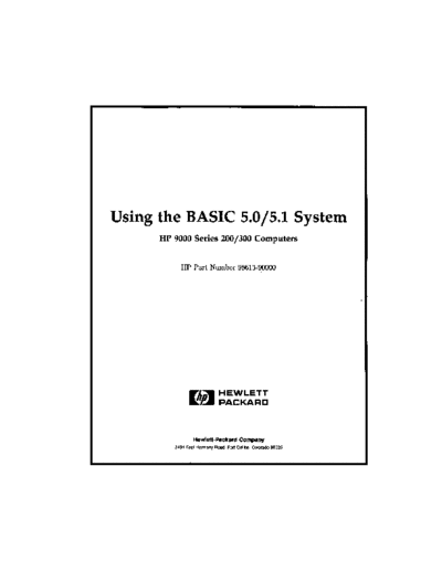 HP 98613-90000 Using the BASIC 5.0 5.1 System Nov87  HP 9000_basic 5.0 98613-90000_Using_the_BASIC_5.0_5.1_System_Nov87.pdf