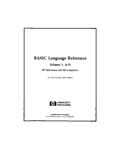 HP 98613-90052 Basic 5.0 Language Reference Vol 1 Jan89  HP 9000_basic 5.0 98613-90052_Basic_5.0_Language_Reference_Vol_1_Jan89.pdf