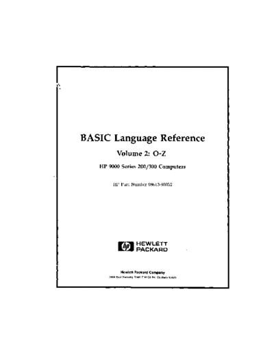 HP 98613-90052 Basic 5.0 Language Reference Vol 2 Aug88  HP 9000_basic 5.0 98613-90052_Basic_5.0_Language_Reference_Vol_2_Aug88.pdf