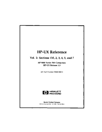 HP 09000-90010 HP-UX 5.3 Vol 2 Sections 1M 2 3 4 5 7 Apr89  HP 9000_hpux 5.x 09000-90010_HP-UX_5.3_Vol_2_Sections_1M_2_3_4_5_7_Apr89.pdf