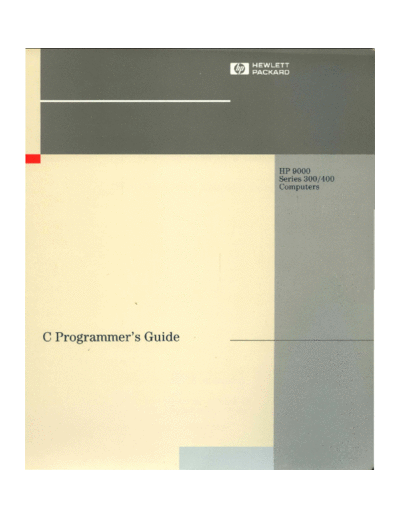 HP B1864-90008 C Programmers Guide Jan91  HP 9000_hpux 9.x B1864-90008_C_Programmers_Guide_Jan91.pdf