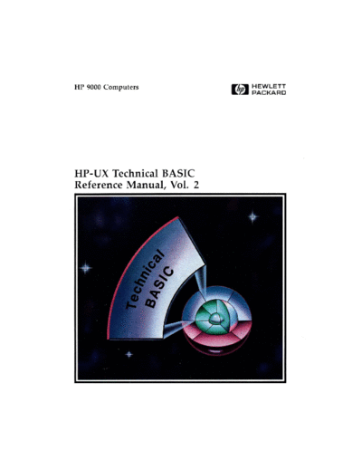 HP 98068-90050 HP-UX Technical BASIC Reference Vol2 Feb86  HP 9000_hpux technical_basic 98068-90050_HP-UX_Technical_BASIC_Reference_Vol2_Feb86.pdf