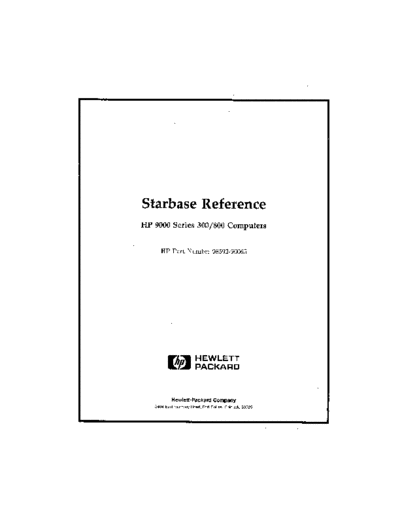 HP 98592-90065 Starbase Reference 300 800 Sep89  HP 9000_hpux starbase 98592-90065_Starbase_Reference_300_800_Sep89.pdf