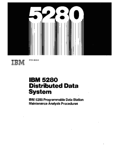 IBM SY31-0623-2 5280 MAP Dec80  IBM 528x ce SY31-0623-2_5280_MAP_Dec80.pdf