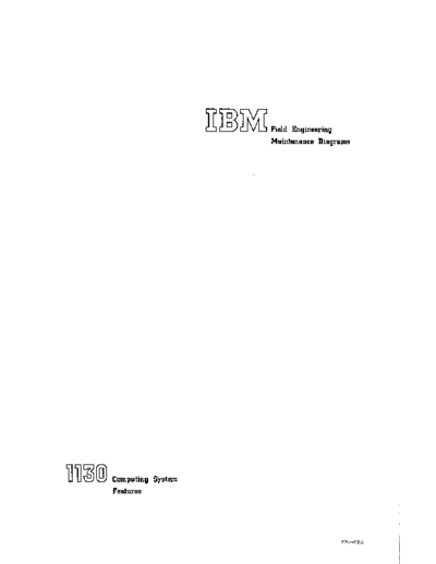 IBM SY26-4003-3 1130 Computing System Features May70  IBM 1130 fe SY26-4003-3_1130_Computing_System_Features_May70.pdf