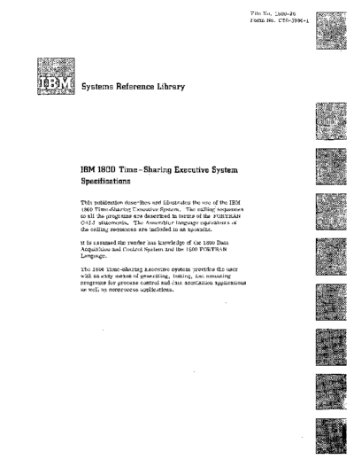 IBM C26-5990-1 1800 Timesharing Executive Specification Oct66  IBM 1800 tsx C26-5990-1_1800_Timesharing_Executive_Specification_Oct66.pdf