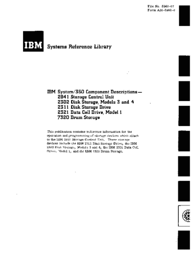 IBM A26-5988-0 2841 2311 2321 7320 Descr  IBM 28xx 2841 A26-5988-0_2841_2311_2321_7320_Descr.pdf