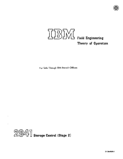 IBM SY26-4000-3 2841 FETOM Stage 2 Jul70  IBM 28xx 2841 SY26-4000-3_2841_FETOM_Stage_2_Jul70.pdf