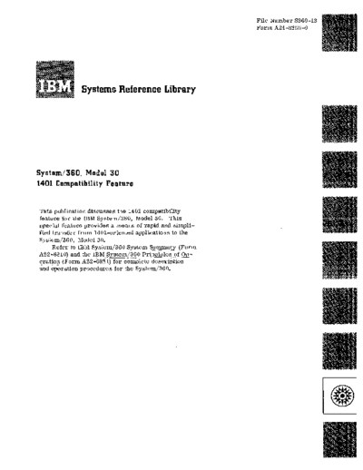 IBM A24-3255-0 360sim1401  IBM 360 1401_emulator A24-3255-0_360sim1401.pdf